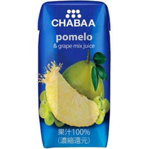ハルナプロデュース CHABAA 100％ジュース ウォーターメロン 180ml 紙