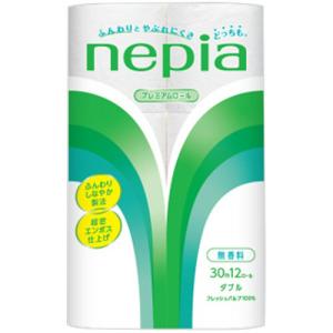 王子ネピア　ネピア　トイレットロール　ダブル　３０ｍ　１セット（７２ロール：１２ロール×６パック）