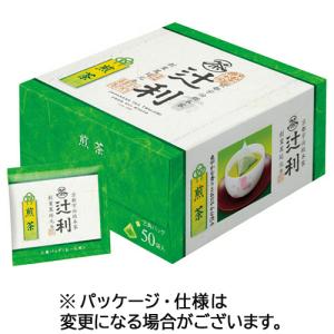 片岡物産　辻利　三角バッグ　煎茶　１セット（１５０バッグ：５０バッグ×３箱）｜tanomail