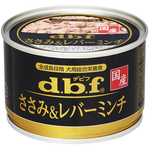 デビフペット　ｄｂｆ　ささみ＆レバーミンチ　１５０ｇ　１セット（６缶） （お取寄せ品）