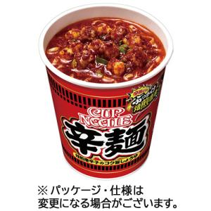 日清食品　カップヌードル　辛麺　８２ｇ　１ケース（２０食）｜tanomail