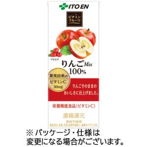 伊藤園 ビタミンフルーツ りんごミックス 紙パック ( 200ml*24本入