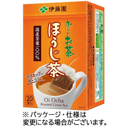 伊藤園　おーいお茶　ほうじ茶　エコティーバッグ　１セット（６０バッグ：２０バッグ×３箱）