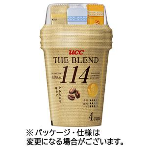 ＵＣＣ　カップコーヒー　ザ・ブレンド　１１４　１セット（９６カップ：４カップ×２４パック）（お取寄せ品）