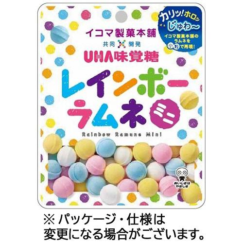 ＵＨＡ味覚糖　レインボーラムネミニ　３０ｇ／パック　１セット（６パック）