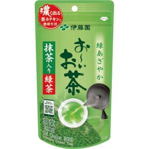 伊藤園　おーいお茶　抹茶入り緑茶　１００ｇ／袋　１セット（３袋）｜tanomail