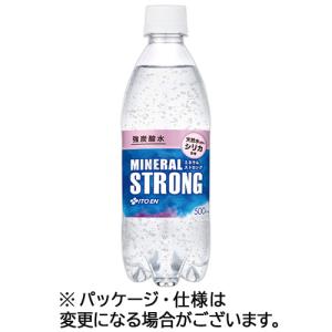 伊藤園 強炭酸水 ミネラル ストロング シリカ含有 ( 500ml*24本入