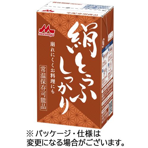 森永乳業　常温　絹とうふ　しっかり　２５３ｇ　１セット（１２丁）（お取寄せ品）