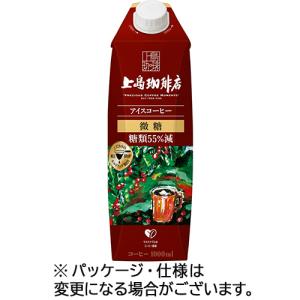 UCC 上島珈琲店 アイスコーヒー 無糖 1L 紙パック 12本入 : いわゆる
