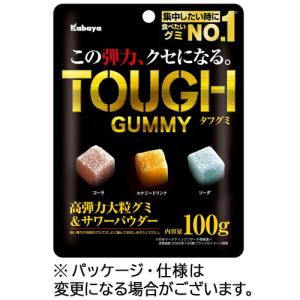 Kabaya カバヤ タフグミ PRO カフェイン ジンジャーレモン 100g×8個
