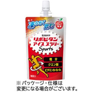 大正製薬　リポビタンアイススラリー　Ｓｐｏｒｔｓ　りんご風味　１２０ｇ　パウチ　１セット（９０パック：３０パック×３ケース）　（お取寄せ品）｜tanomail