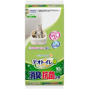 デオトイレ　消臭・抗菌シート　１セット（２４０枚：１０枚×２４パック）　（お取寄せ品）