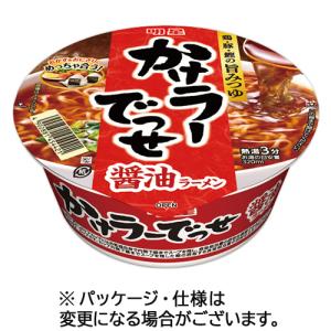 明星食品　かけラーでっせ　醤油ラーメン　７１ｇ　１ケース（１２食）｜tanomail