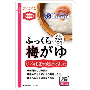 亀田製菓　ふっくら梅がゆ　２００ｇ　１セット（２４パック） （お取寄せ品）