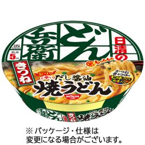 日清食品　日清のどん兵衛　きつね焼うどん　１０５ｇ　１ケース（１２食）　（お取寄せ品）｜tanomail