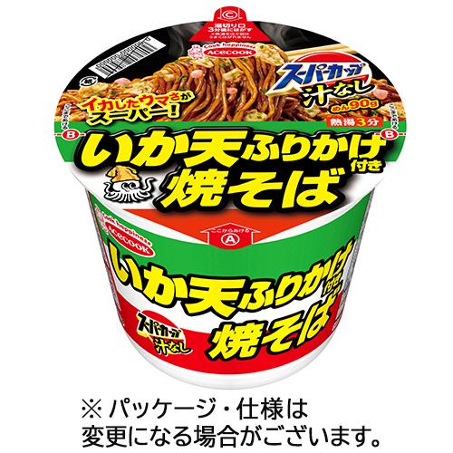 エースコック　スーパーカップ　新・いか天ふりかけ焼そば　１１３ｇ　１ケース（１２食） （お取寄せ品）