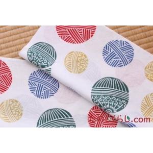 手ぬぐい 手まり （てぬぐい てまり） 梨園染 注染 手拭