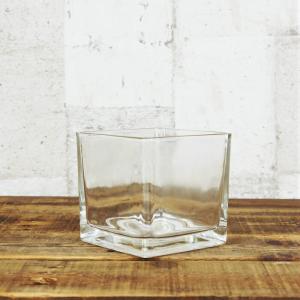 【器】 ガラス ブロック3L（120） ハイドロカルチャー 向き