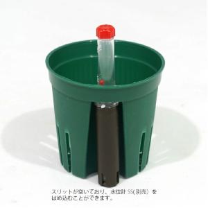 水耕栽培 育成ポット 内容器6パイ 【緑】 M...の詳細画像2