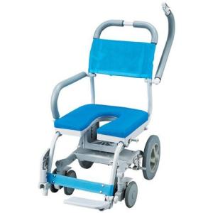 シャワーキャリー くるくるチェアD U型シート KRU-174入浴用車椅子