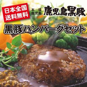 本場鹿児島産 黒豚100% ハンバーグ セット(御中元 ギフ...