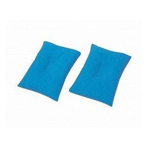 ビーズパッド 小型マット 20×14cm 2枚1組 〔k339459〕 介護用品