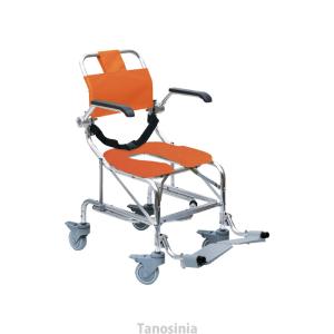 ウチヱ (法人様限定) シャワーキャリー 入浴用車椅子 くるくるチェアD