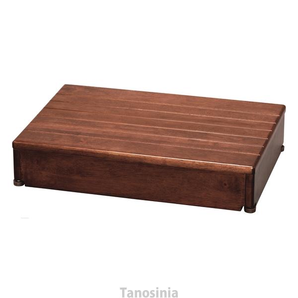 アロン化成 安寿 木製玄関台 1段タイプ 45W-30-1段 介護用品 介護 玄関 玄関台 踏み台 ...