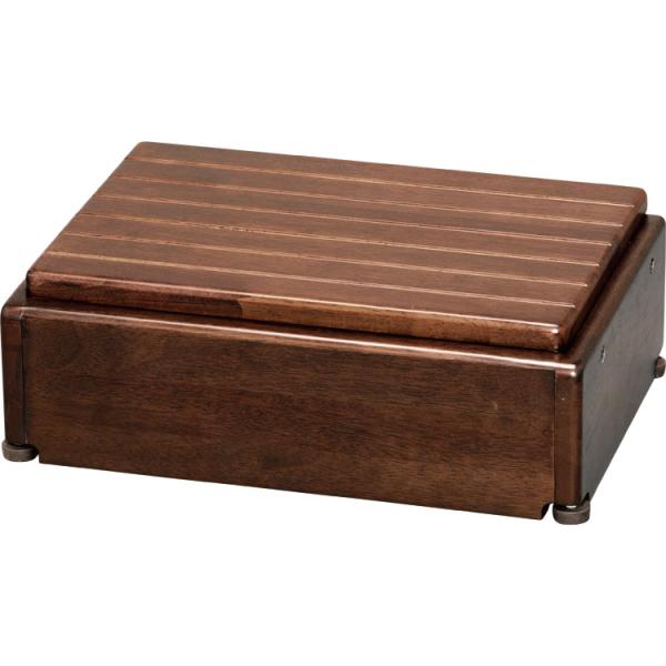 アロン化成 安寿 木製玄関台 高さ調整タイプ S45W-30-1段 介護用品 介護 玄関 玄関台 踏...