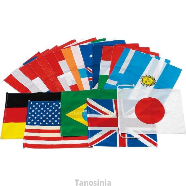 アクリル万国旗20 B-6337 20ヶ国1組 トーエイライト 4518891072014 k23-...