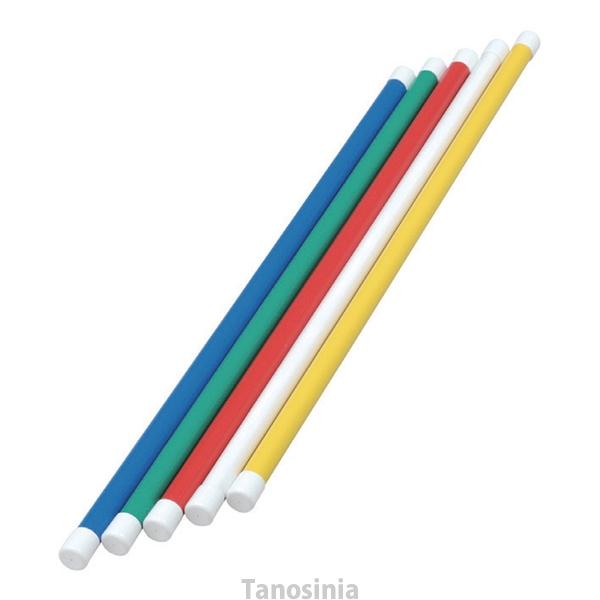 トーエイライト 体操棒80（5色1組） レクレーション ストレッチ 脳トレ 体力づくり 運動 体育 ...