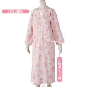 日本エンゼル エンゼル 5074 ケアねまき サイズS/M/L A04760 介護用ね