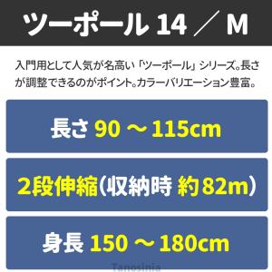 伸縮 ロング ウォーキングポール 男性向けノル...の詳細画像1