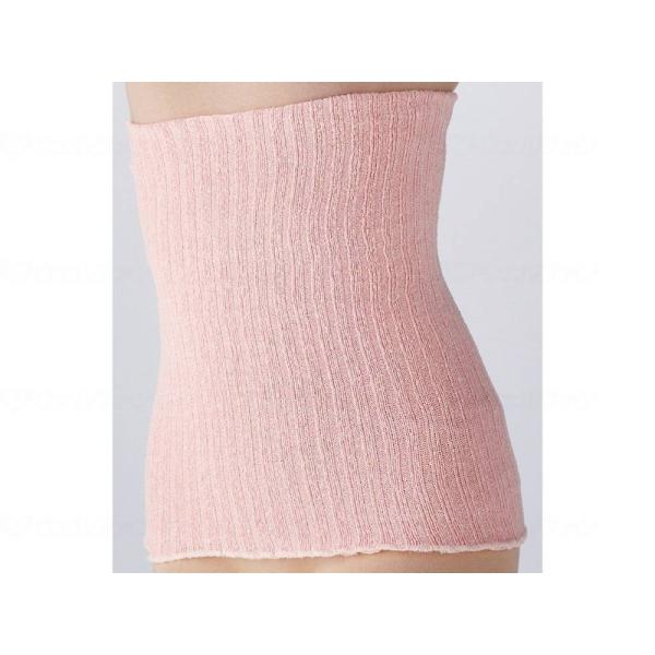 シルク混ソフトフィットボディウォーマー 10280101 ラック産業