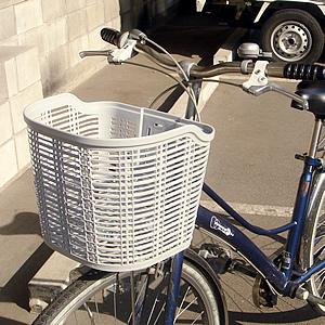 OGK技研 自転車用 前かご 籐風フロントバスケット FB-006