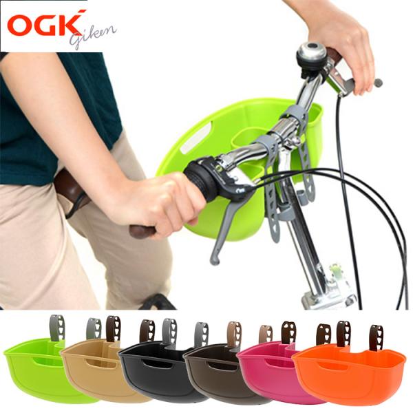 OGK技研 自転車 前かご サイクルポケット FB-051 前カゴ ハンドル後付け ママチャリ・シテ...