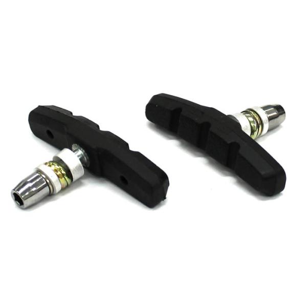 [4個までゆうパケット送料無料]ブレーキシュー Ｖブレーキ用ロング RB-970B ブラック 1対（...