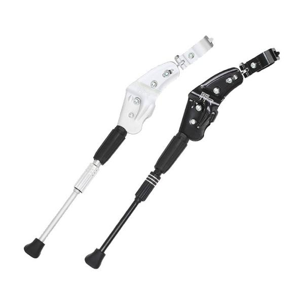 取付可変式アルミアジャスタブルスタンド CD-160X（シルバー、ブラック） 自転車用（スポーツ車向...