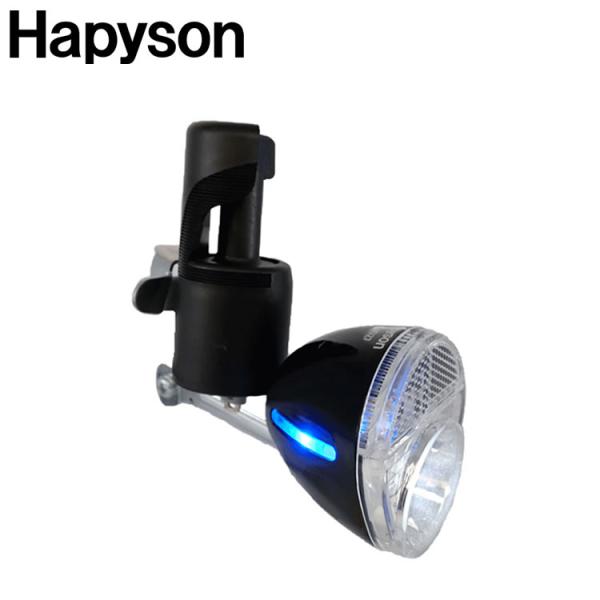 Hapyson　流れるイルミネーション付きLED発電ランプ（青イルミネージョン）　YB-400V-K...