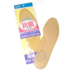 抗菌サランインソール（靴の中敷き）　女性用フリーサイズ（22.0〜25.0）｜tanpopo