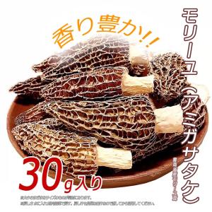 アミガサタケ（モリーユ）乾燥　30g ｜アミガサダケ　原料そのまま｜tanpopohonpo