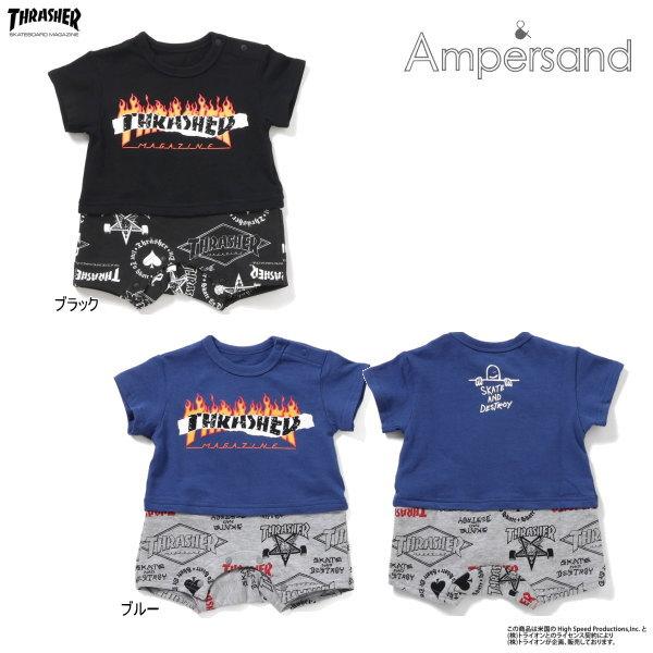 【セール/10%OFF】26'夏新作 AMPERSAND アンパサンド THRASHER ロンパス ...