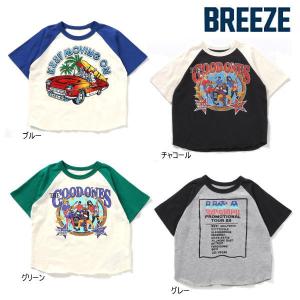 BREEZE ブリーズ ヴィンテージモチーフptTシャツ j207614 半袖 半そで 男の子 女の子 ベビー キッズ 子ども服｜tanpopokids