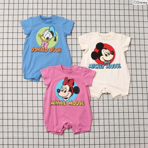 BREEZE ブリーズ ディズニーキャラクターフレンズロンパース j233915 カバーオール 半袖...