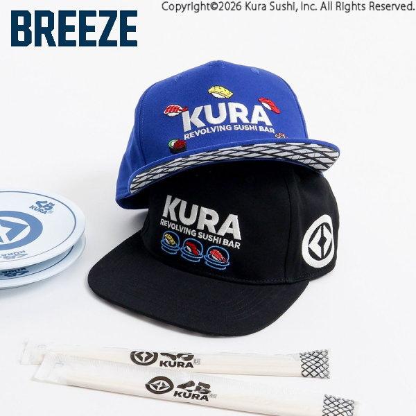 【セール/10%OFF】26'春新作 BREEZE ブリーズ くら寿司コラボ刺繍キャップ J1689...
