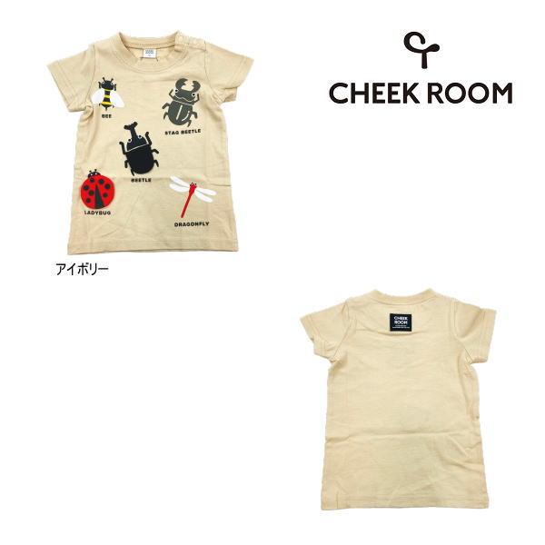 【セール/10%OFF】24&apos;夏新作 CHEEK ROOM チークルーム 昆虫ちいくTシャツ 440...