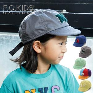 【セール/10%OFF】24'夏新作 F.O.KIDS エフオーキッズ モチーフロゴキャップ r268024 帽子 ベビー キッズ 子ども服 メール便送料無料｜tanpopokids