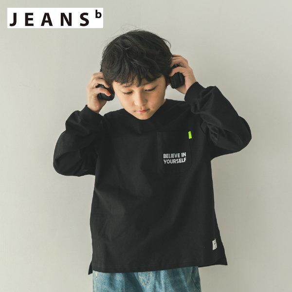【セール/30%OFF】25'秋新作 JEANS-b ジーンズベー AGREEバックロゴロンT 35...