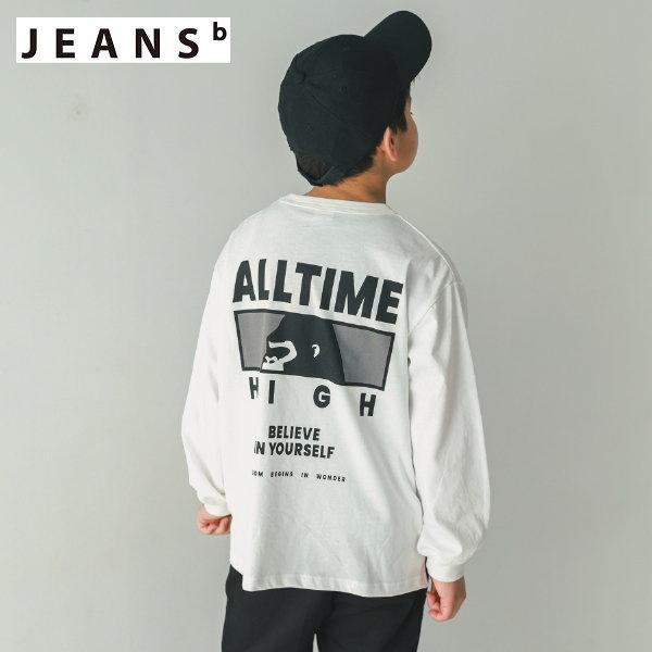 【セール/30%OFF】25'秋新作 JEANS-b ジーンズベー GROWSバックゴリさんロンT ...