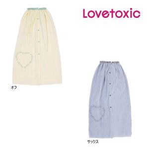 【セール/10%OFF】24'夏新作 Lovetoxic ラブトキシック ハートロゴお着替えラップタオル 8341461 プールタオル ガールズ 女の子 子供服 ジュニアJr｜tanpopokids